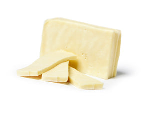Bloc de fromage Cheddar fort blanc