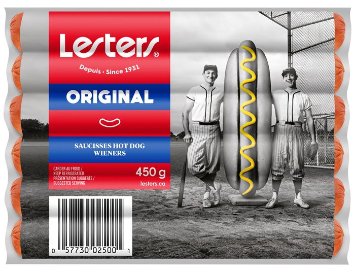 Lesters, saucisses "original" - Lesters