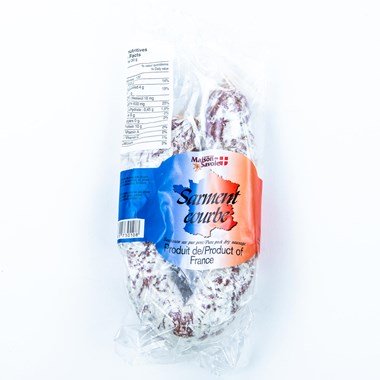 Saucisson sec de porc, nature - Maison de Savoie