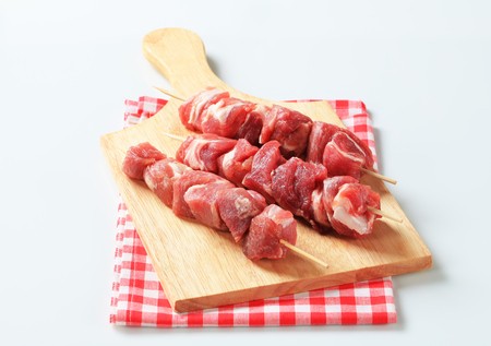 Brochette souvlaki au porc